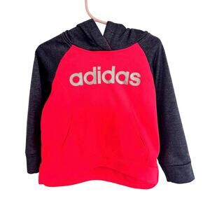 Adidas Little Girls Kids Hoodie Jacket 2T